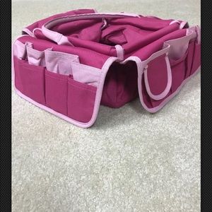 Canvas Craft Art Supply Storage Organizer Basket